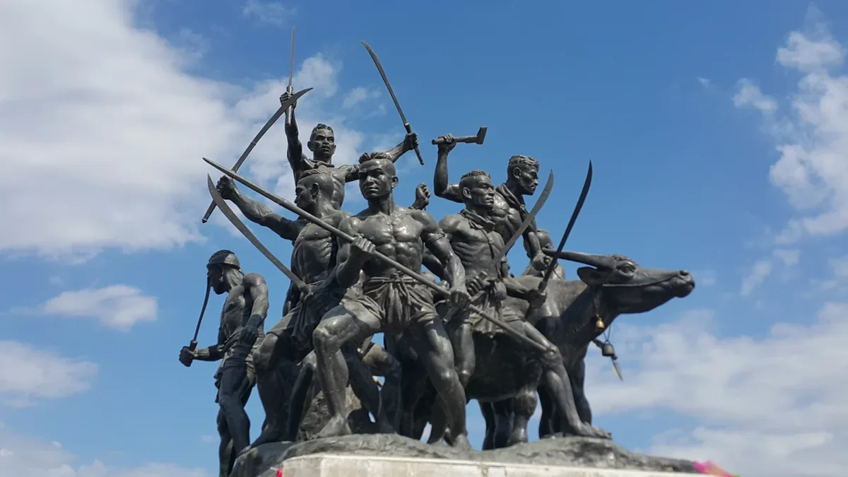 อนุสาวรีย์วีรชนค่ายบางระจัน จังหวัดสิงห์บุรี