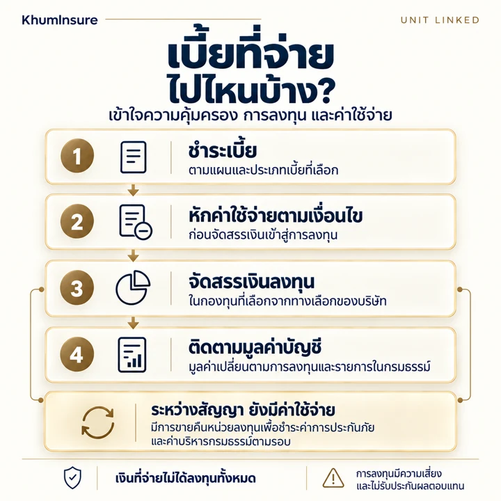 เบี้ยที่จ่าย ไปไหนบ้าง?